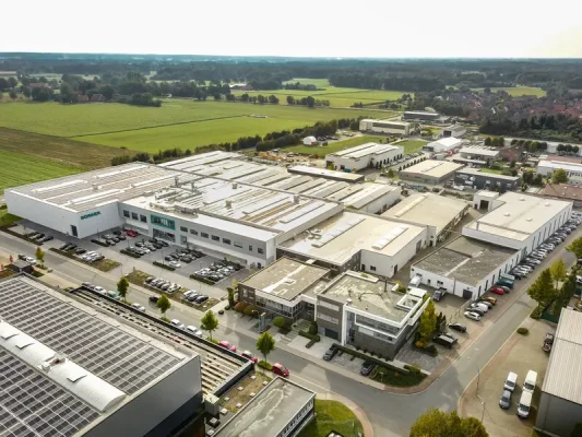 Trụ sở chính của Börger tại Borken-Weseke, vùng Münsterland, Đức